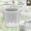 70mm Clear Orchid Pot